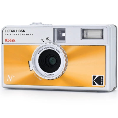 Kodak Ektar H35N 35mm 135 半格菲林相機 橙色 RK0305