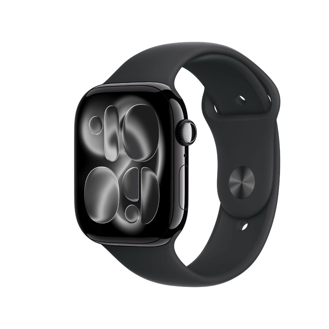 Apple Watch Series 11 GPS 46mm Jet Black 鋁金屬錶殼 | 運動錶帶 M/L