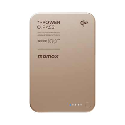 Momax Q.Pass 砂岩 背面