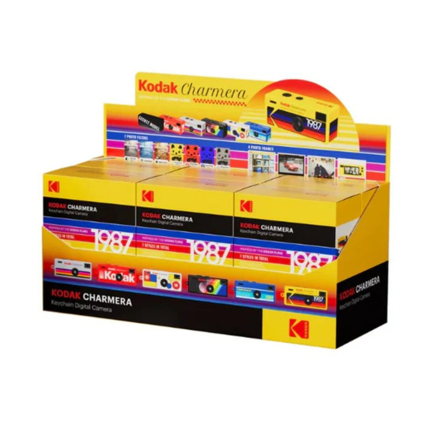 Kodak 柯達 - 迷你數碼相機鑰匙扣 - 相機盲盒