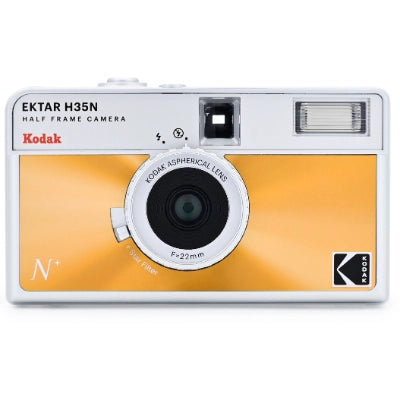 Kodak Ektar H35N 35mm 135 半格菲林相機 橙色 RK0305