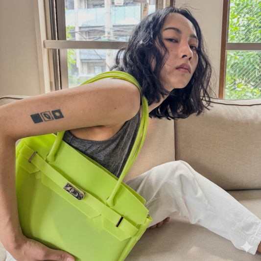 DEINET 附卡片套 Jelly Firkin Jelly Two-Way Bag 兩用果凍柏金包