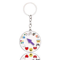 今日狀態社交電量心情轉盤鑰匙圈 | Mood Dial Keychain — ohreallyhk