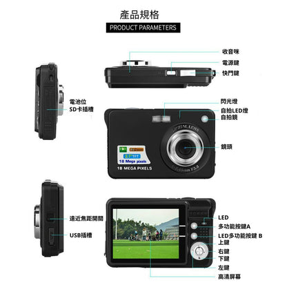 ohReady. 高清4800萬像素Lo-fi復古CCD數碼相機